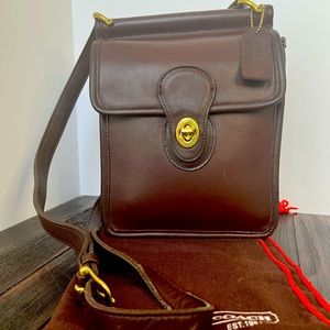 Vintage Coach Mahogany Brown Murphy 9930